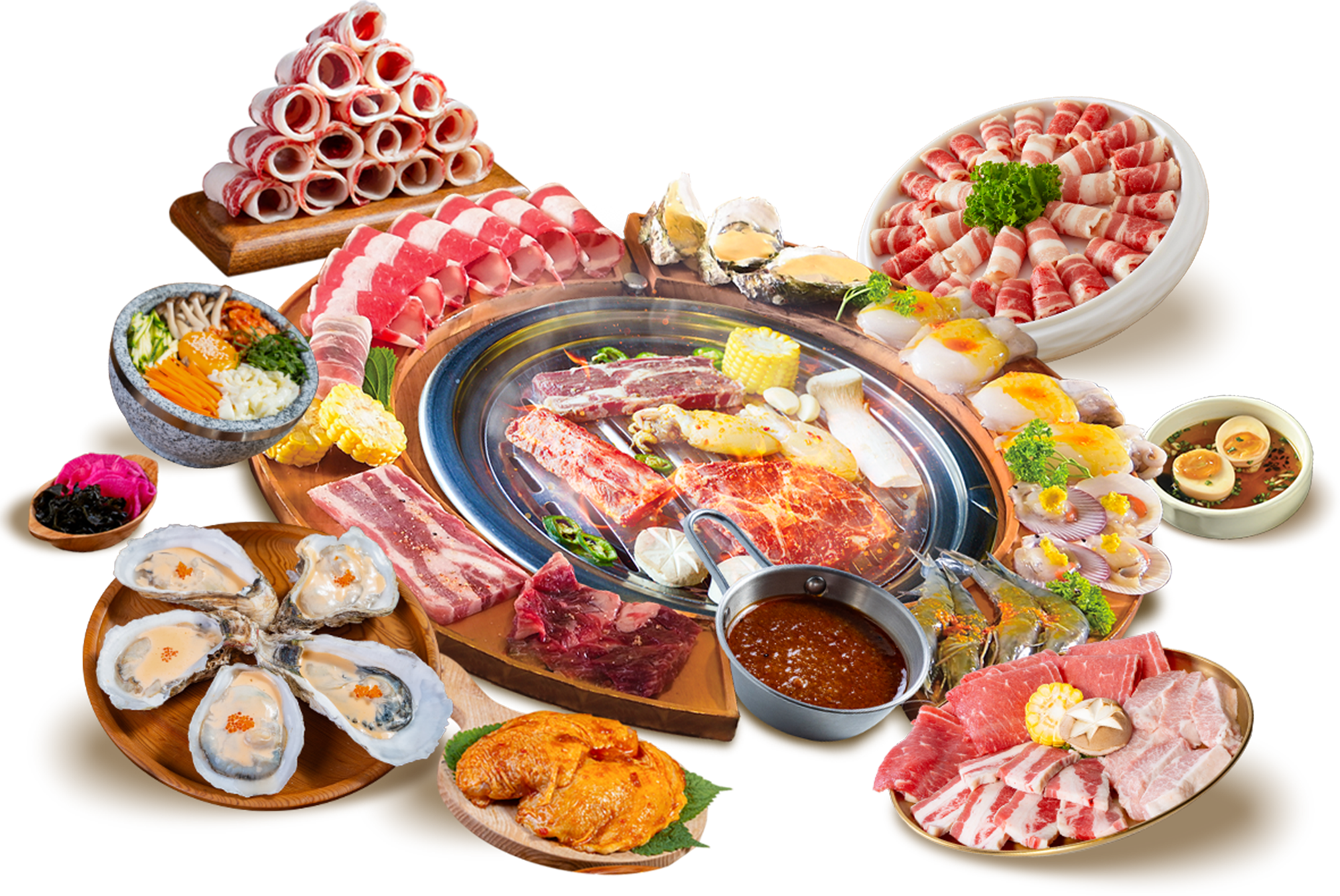 Buffet Nướng & Lẩu Hàn Quốc